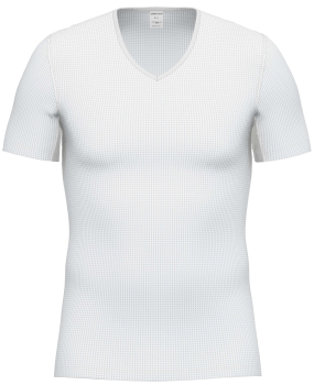 AMMANN 830230 Unterhemd V-Ausschnitt halbarm COTTON AIR Gr. M-XXL weiß