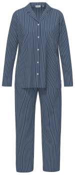 SEIDENSTICKER 91000 Schlafanzug / Pyjama lang 36-46 navy 23