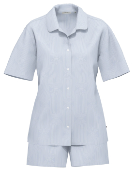 SEIDENSTICKER 91022 Schlafanzug / Pyjama kurz 36-48 zen blue 681
