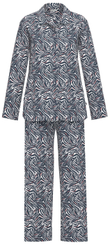 SEIDENSTICKER 91024 Schlafanzug / Pyjama lang 36-48 navy 23