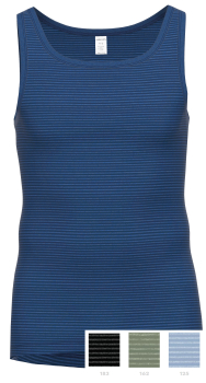 AMMANN 170159 Unterhemd ärmellos Rundhals JEANS Gr. 5-14