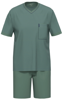 Preview: AMMANN 9246 Pyjama / Schlafanzug kurz / Shorty Gr. 48-64 in 3 Farben