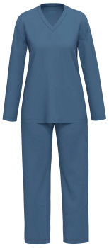 AMMANN 208974 Damen Pyjama / Schlafanzug lang / langarm Gr. 36-48