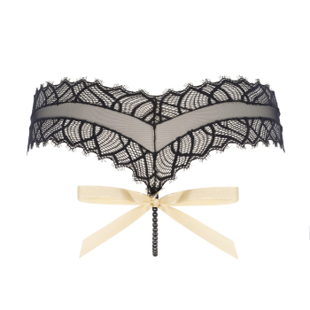BRACLI 3327 Betty Page Collection BRIEF open schwarz S, M, L, XL