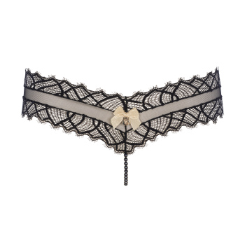 BRACLI 3327 Betty Page Collection BRIEF open schwarz S, M, L, XL
