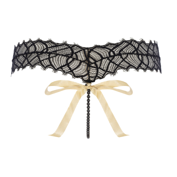 BRACLI 3317 Betty Page Collection G-STRING open schwarz S, M, L, XL