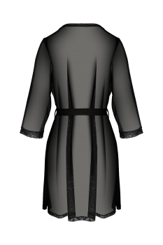 CASMIR 10274 Peignoir / Kimono DIVA schwarz S/M, L/XL, XXL/XXXL