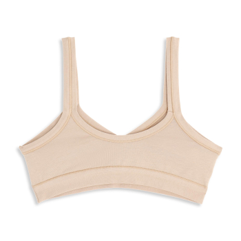 Preview: COTONELLA gd065 DOPPELPACK Soft BH / Bustier 95% Baumwolle Gr. 70-85 beige