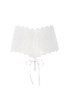 BRACLI 2640 Perlenstring BRACLI Geneva Panty S - XL, in schwarz und natur