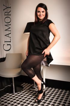 GLAMORY Velvet 80 Leggings Gr. 40 - 62 in schwarz G-50168