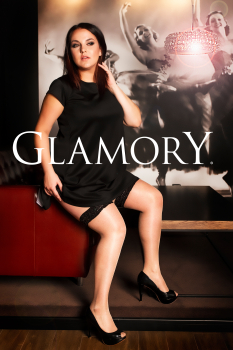GLAMORY Allure 20 Halterlose Strümpfe schwarz-make up Gr. 40 - 62 G-50112