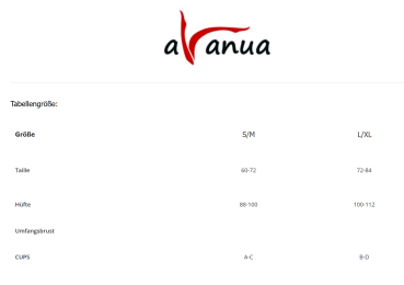 Preview: AVANUA 10193 BH Set 3-tlg. ODINA S/M, L/XL