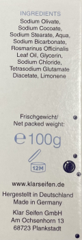 KLAR'S Festes Spülmittel 100g