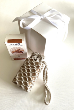 Geschenk Set Seifensäckchen & Klar's Zimtseife