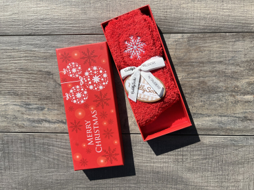 Preview: TAUBERT 232152588 KUSCHELSOCKEN X-Mas Wish Sox in Box 1 Paar