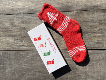 TAUBERT 232151588 KUSCHELSOCKEN X-Mas Sox in Box 1 Paar