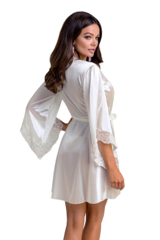 Preview: CASMIR 10201 Peignoir / Kimono INOE ecru S/M, L/XL, XXL/XXXL