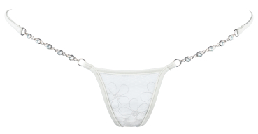 LUCKY CHEEKS Luxury Micro String IVORY PEARL - LC169IPM