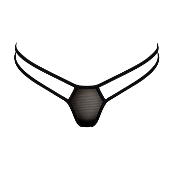 LUCKY CHEEKS Luxury String VENUS IN BLACK Diamond - LC357TBDG