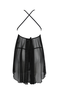 AVANUA 10218 Negligee LESLIE schwarz S/M, L/XL