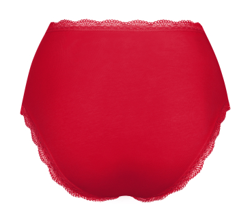 LISCA 022351 EVERYDAY Taillen Slip mit Baumwolle M-XXL rot A1