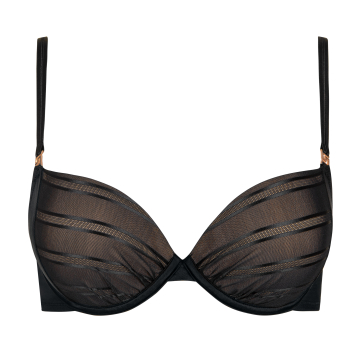 LISCA 85C SONDERPREIS 020390 PRINCESS Push Up Bügel-BH schwarz 02