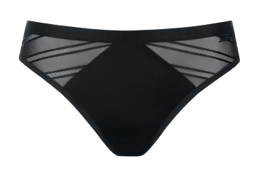 LISCA 022343 PRINCESS Slip mit Tüll 36-48 schwarz 02