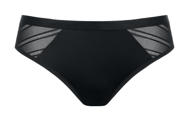 LISCA 022344 PRINCESS Brasil Slip mit Tüll 36-44 schwarz 02