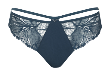 LISCA 012374 CHARISMA Slip mit Spitze 36-46 cosmic blue KZ
