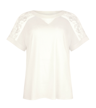LISCA XL Sonderpreis 023444 EMINENCE Pyjama /Schlafanzug crystal ecru CU