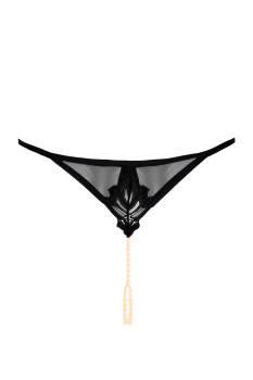 BRACLI 2411 London Collection G-STRING open Plus (XL) schwarz