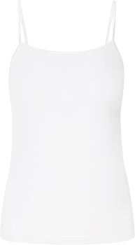 NATURANA 2664 Damen Spaghetti Top / Unterhemd S-XXL weiß schwarz 100% Baumwolle