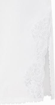 3610 NATURANA Halbrock / Unterrock Gr. 38 - 58 weiss schwarz