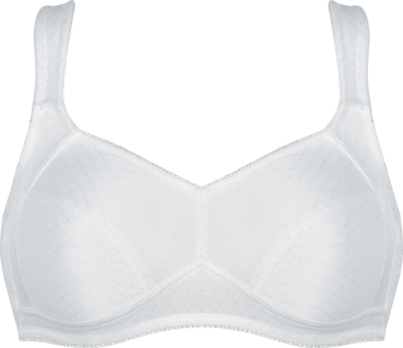 NATURANA 5319 Soft BH Komfortträger 80 - 100, B - D weiß schwarz