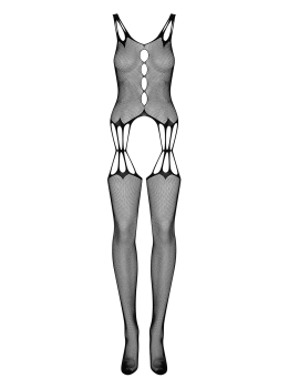 Preview: OBSESSIVE Bodystocking open 20821 schwarz S/M/L Onesize