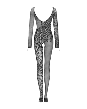 Preview: OBSESSIVE Bodystocking open 21041 schwarz S/M/L Onesize