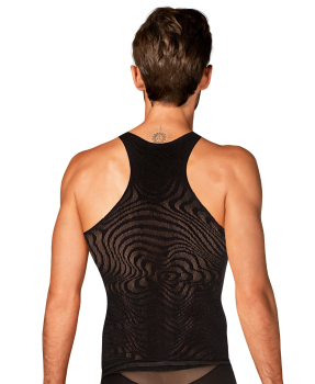 OBSESSIVE 21038 Tanktop S/M/L elastisch schwarz T103
