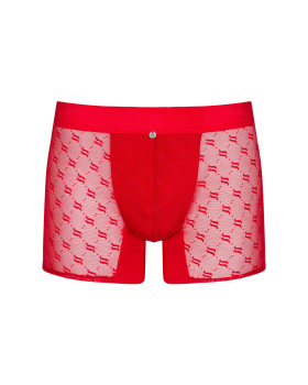 OBSESSIVE 21034 Pant / Short S/M, L/XL rot mit Musterung