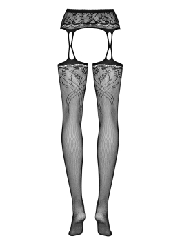 OBSESSIVE Strapsstrumpfhose 20726 schwarz S/M/L Onesize
