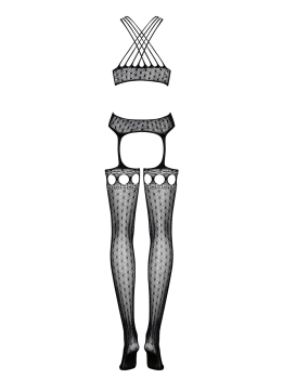OBSESSIVE Bodystocking open 20192 schwarz S/M/L Onesize