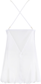 AXAMI 10259 Babydoll mit String S - XL weiß V-10459
