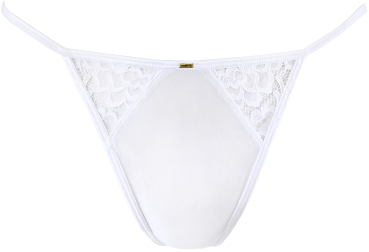 AXAMI 10259 Babydoll mit String S - XL weiß V-10459
