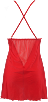 AXAMI 10260 Babydoll mit String S - XL rot V-10469