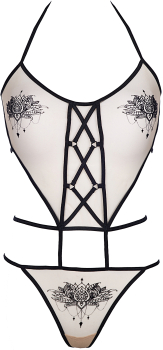 AXAMI Body 10021  S - XL beige-schwarz V-8870