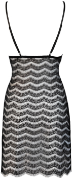 Preview: AXAMI 10151 Babydoll mit String S - XL schwarz V-9579