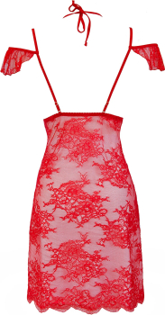 Preview: AXAMI 10136 Babydoll mit String S - XL rot V-9589