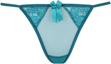 AXAMI 10156 Babydoll mit String S - XL grün V-9709