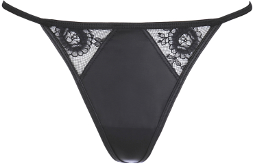 AXAMI 10250 Babydoll mit String S - XL schwarz V-9789