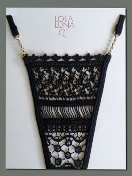 LOLA LUNA String AGATHA NEGRO S M L XL