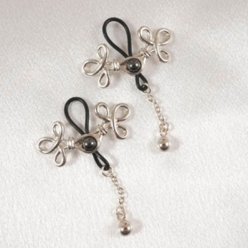 SYLVIE MONTHULE filigraner Brustschmuck AS85 silber